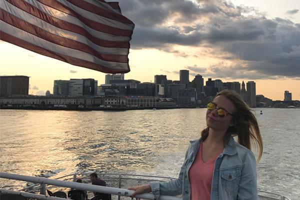 Hanna Auslandssemester Skyline Boston