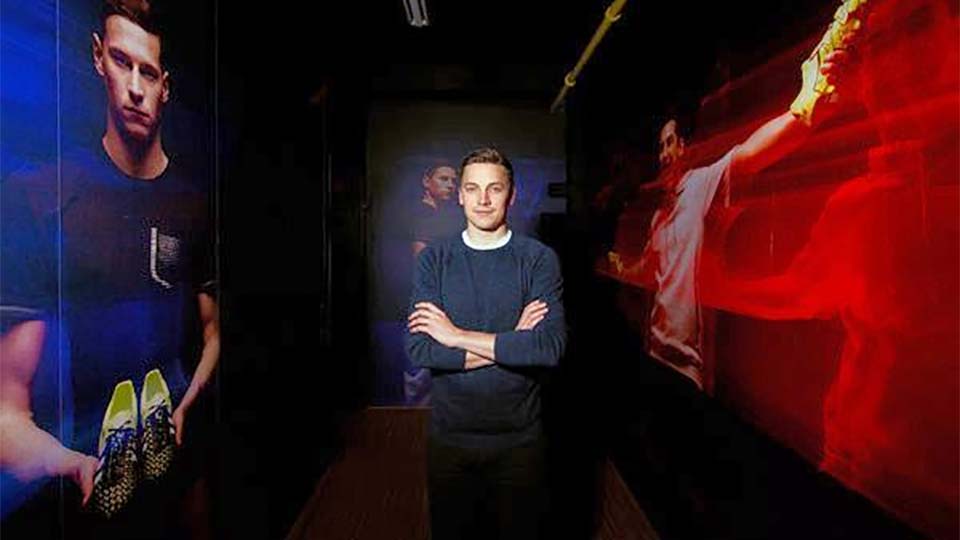 Marius ist in der Welt des Sports zuhause. (Foto: Melina Hipler)