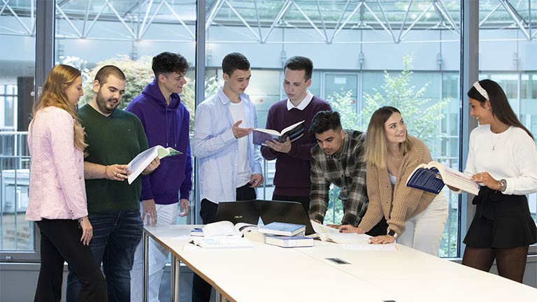 Unterricht an der ISM Campus Köln