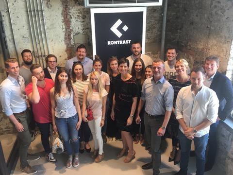 Von der Strategie bis zur Umsetzung: Marketing-Studenten besuchen Kontrast Communication Von der Strategie bis zur Umsetzung: Marketing-Studenten besuchen Kontrast Communication